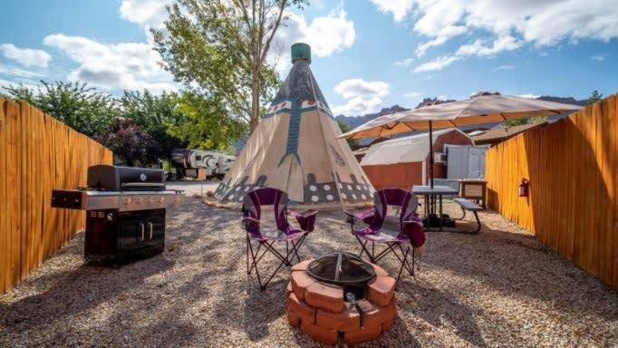 Hotel Ok Rv Park Family Tipi Ok1 Moab Zewnętrze zdjęcie